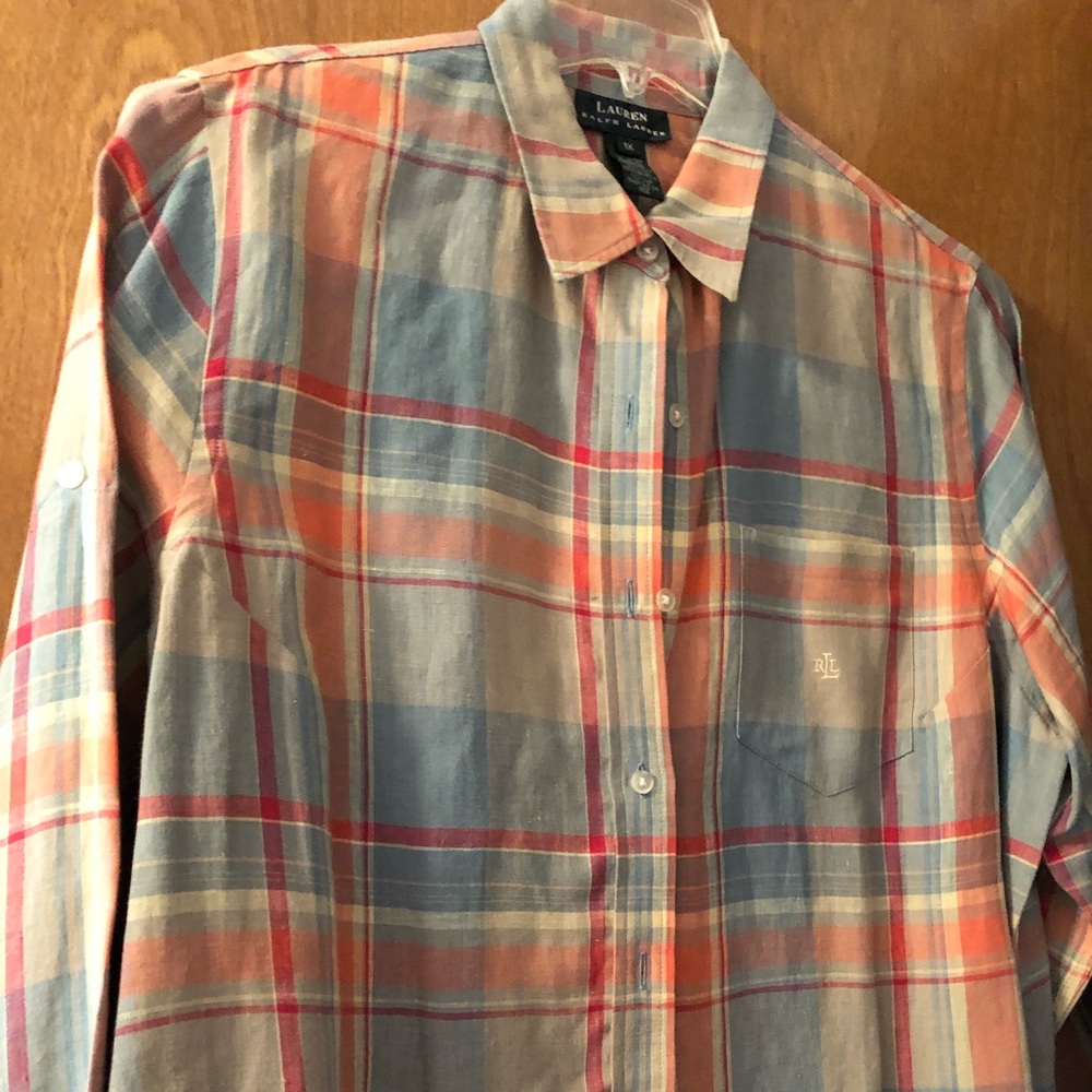 Ralph Lauren linen blouse